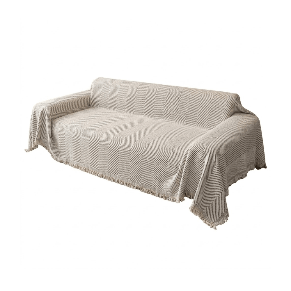 Hommfer – Housse de Canapé en Tissu Chevron Élégant - Hommfer