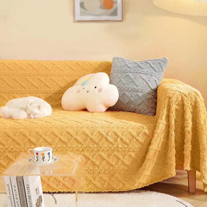 Hommfer – Housse de Canapé Sherpa Douce - Hommfer