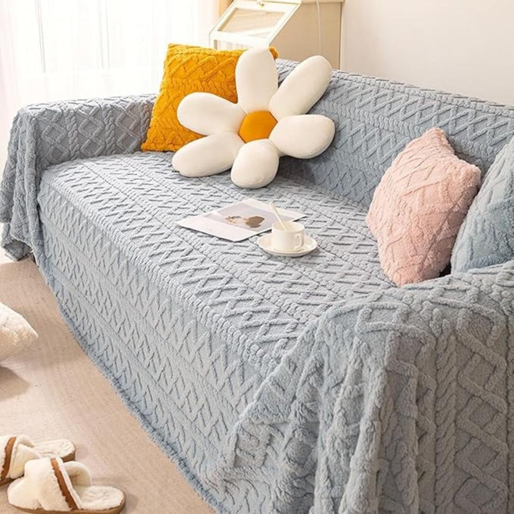 Hommfer – Housse de Canapé Sherpa Douce - Hommfer