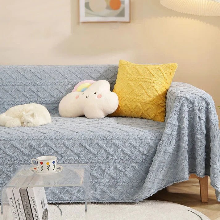 Hommfer – Housse de Canapé Sherpa Douce - Hommfer