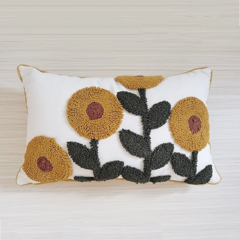 Hommfer – Housse de Coussin Fleurie en Style Rétro - Hommfer