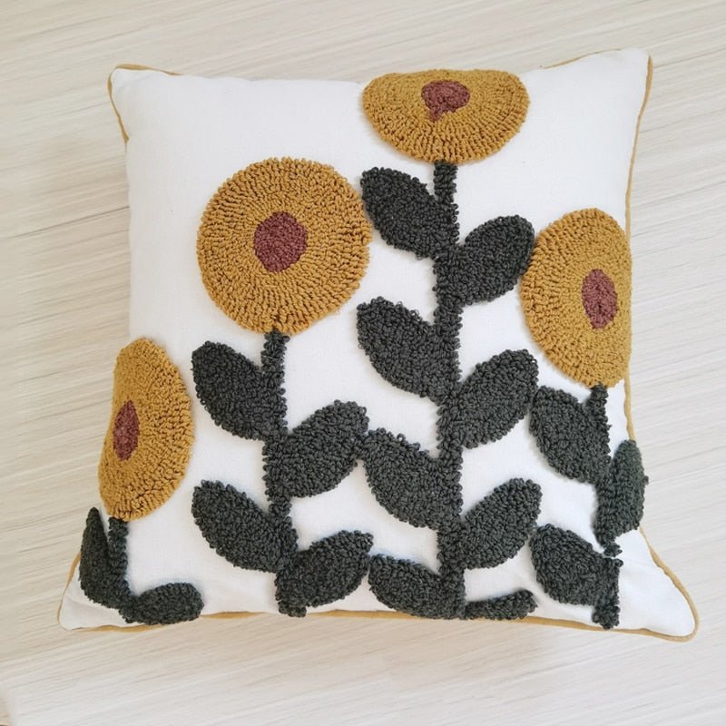 Hommfer – Housse de Coussin Fleurie en Style Rétro - Hommfer