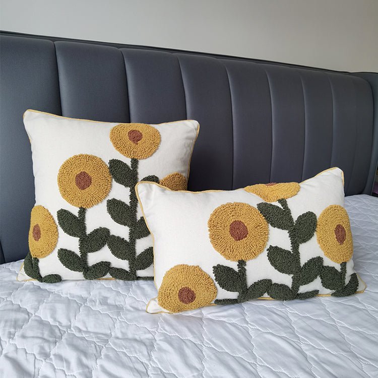 Hommfer – Housse de Coussin Fleurie en Style Rétro - Hommfer