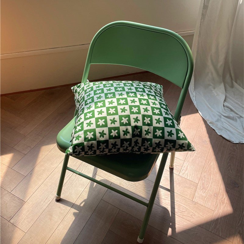 Hommfer – Housse de Coussin Florale Verte et Lilas - Hommfer