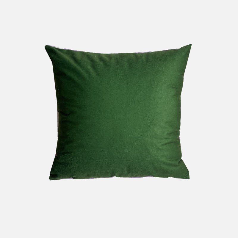 Hommfer – Housse de Coussin Florale Verte et Lilas - Hommfer