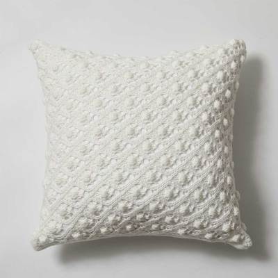Hommfer - Housse de Coussin Tricotée Style Vintage pour le Salon - Hommfer