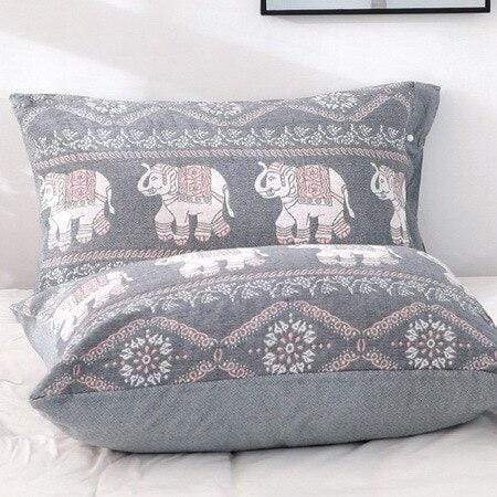 Hommfer – Housses de coussin éléphant bohème (lot de 2) - Hommfer