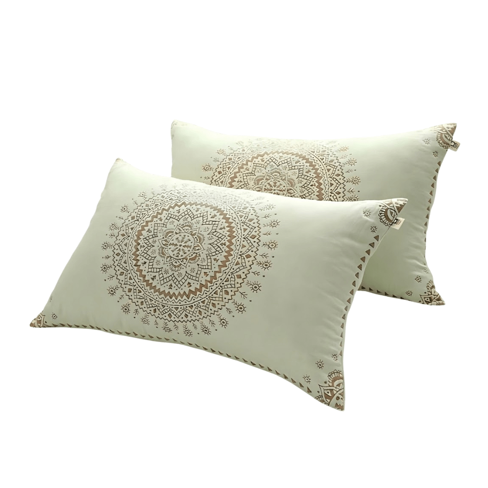 Hommfer – Housses de Coussin en Gaze de Coton Doux Mandala - Hommfer