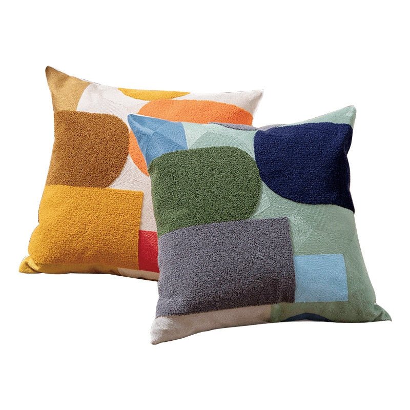 Hommfer – Housses de Coussin Géométriques Éclatantes - Hommfer