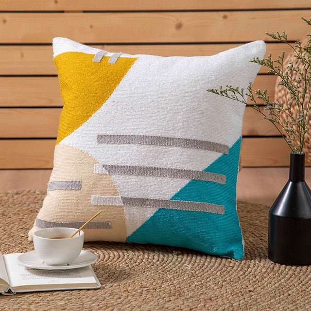 Hommfer – Housses de Coussin Géométriques Éclatantes - Hommfer