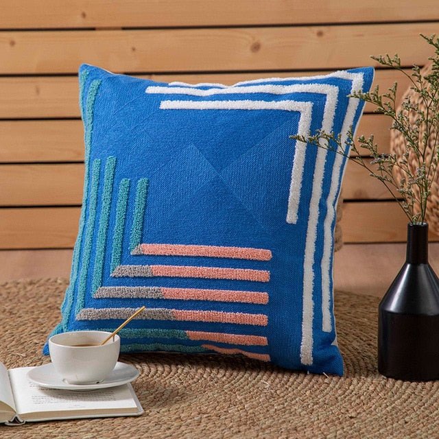 Hommfer – Housses de Coussin Géométriques Éclatantes - Hommfer