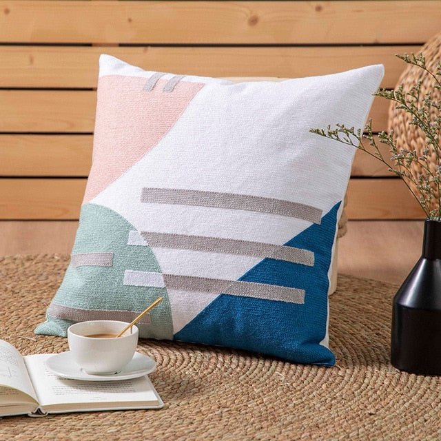 Hommfer – Housses de Coussin Géométriques Éclatantes - Hommfer