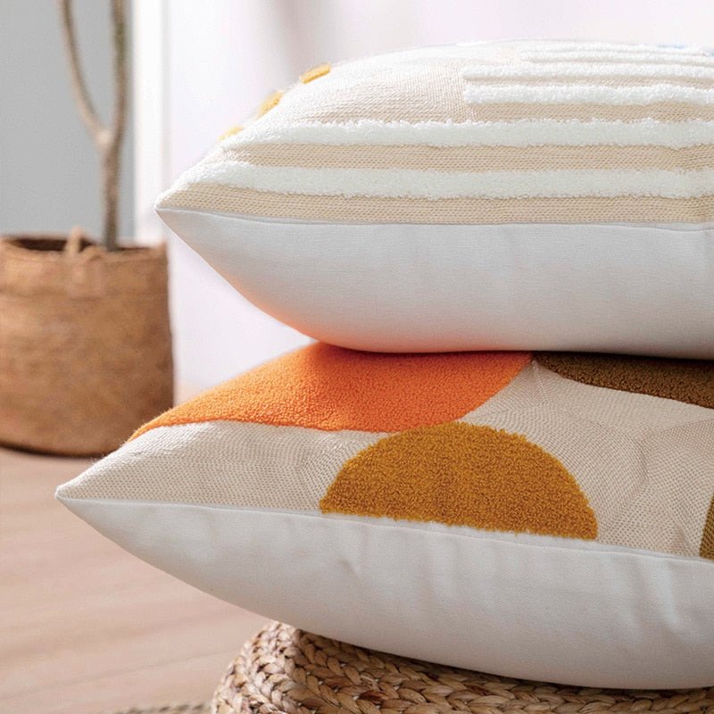 Hommfer – Housses de Coussin Géométriques Éclatantes - Hommfer