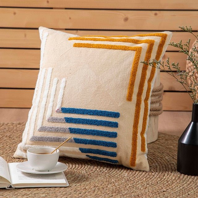 Hommfer – Housses de Coussin Géométriques Éclatantes - Hommfer
