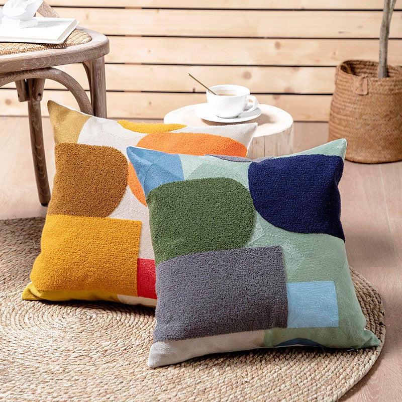 Hommfer – Housses de Coussin Géométriques Éclatantes - Hommfer