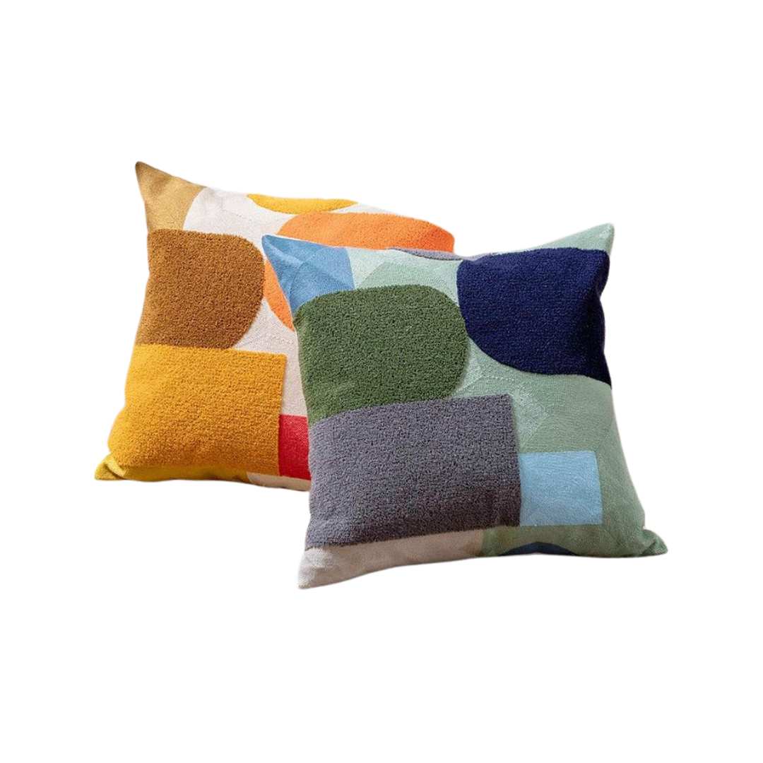 Hommfer – Housses de Coussin Géométriques Éclatantes - Hommfer