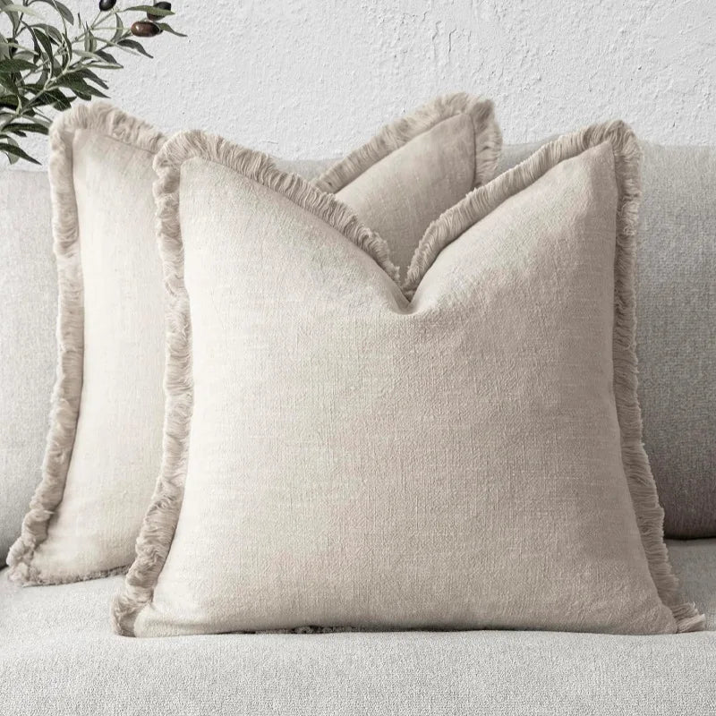 Hommfer – Housses Décoratives en Coton et Lin - Hommfer