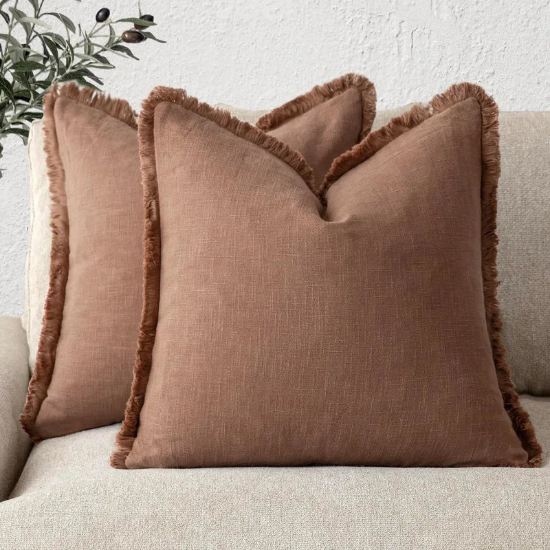 Hommfer – Housses Décoratives en Coton et Lin - Hommfer