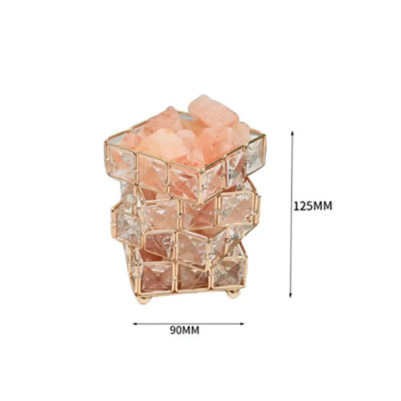 Hommfer – Lampe Cristal Cube avec Sel de l'Himalaya - Hommfer
