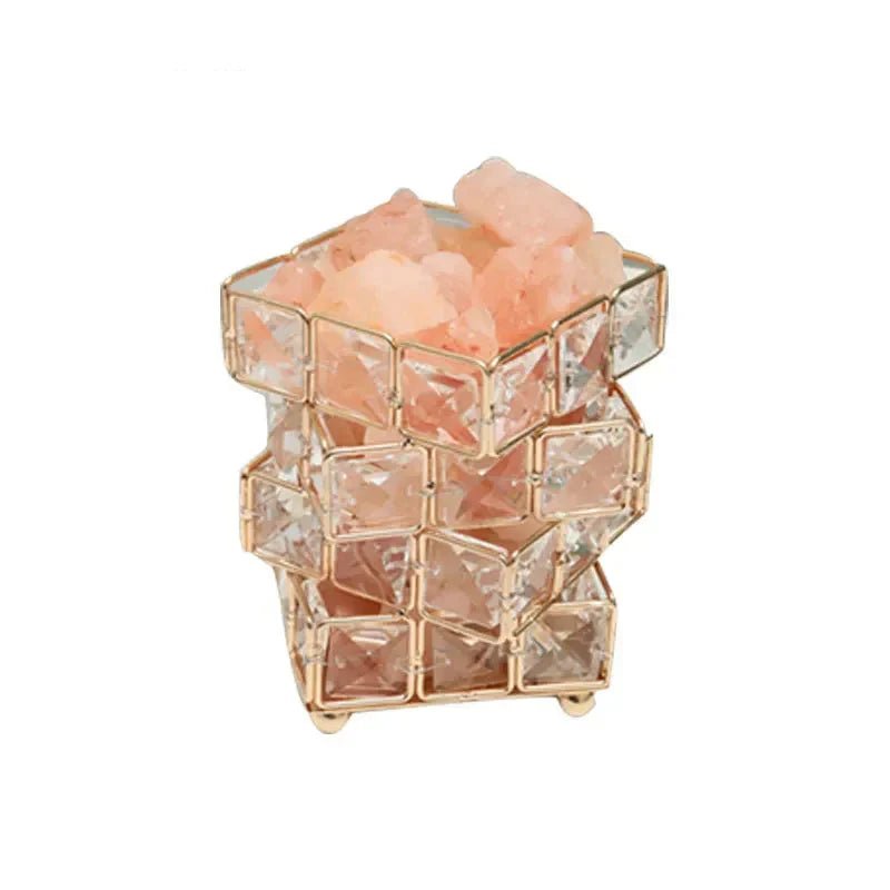 Hommfer – Lampe Cristal Cube avec Sel de l'Himalaya - Hommfer