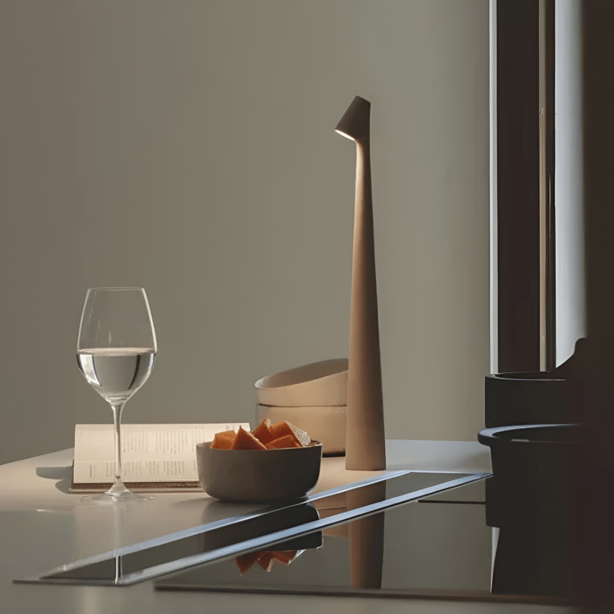 Hommfer - Lampe de Table LED Dimmable Minimaliste - Hommfer