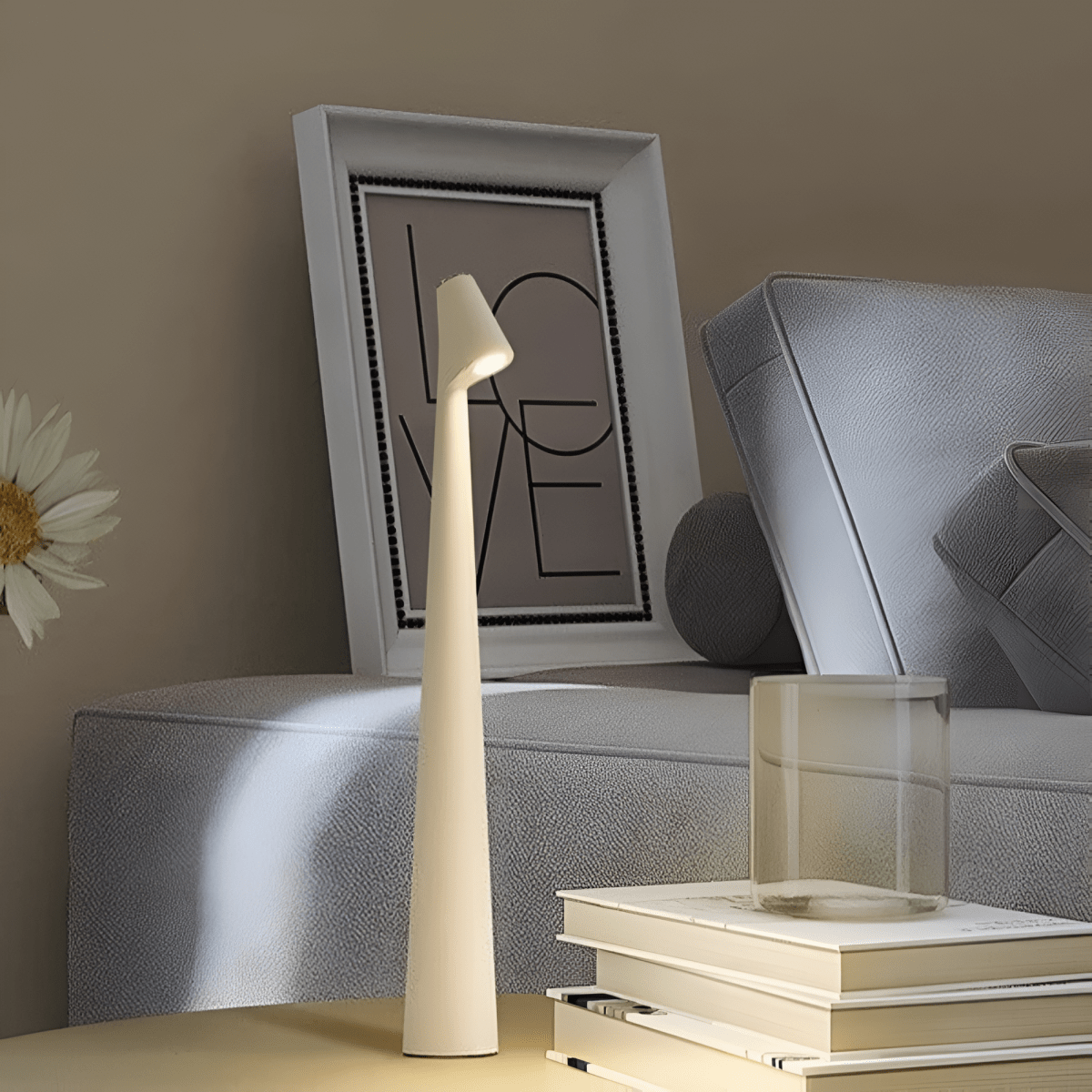 Hommfer - Lampe de Table LED Dimmable Minimaliste - Hommfer