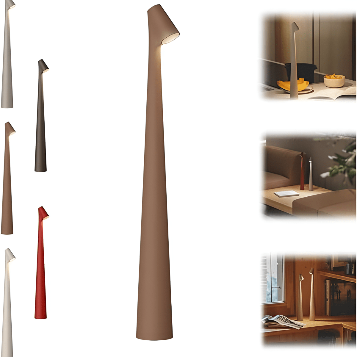 Hommfer - Lampe de Table LED Dimmable Minimaliste - Hommfer