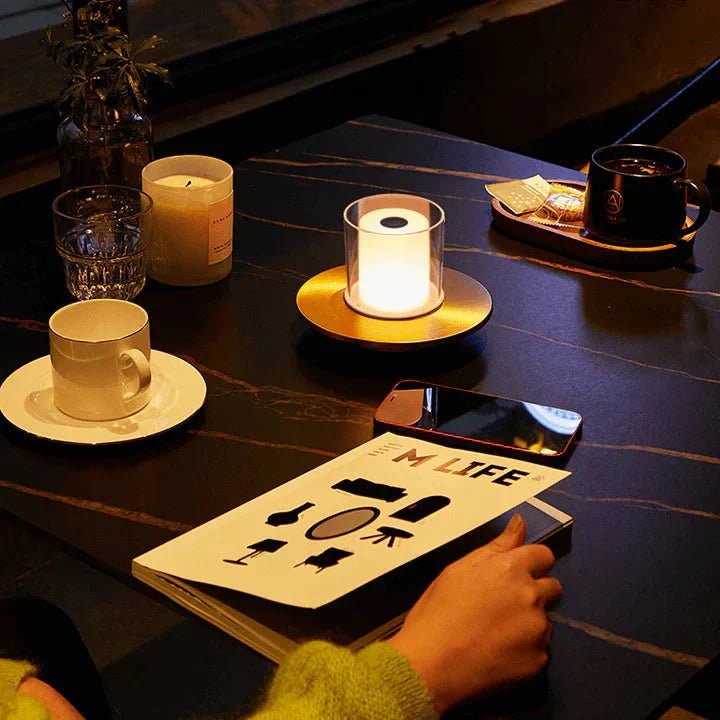 Hommfer – Lampe de Table LED Moderne avec Allumage par Induction - Hommfer