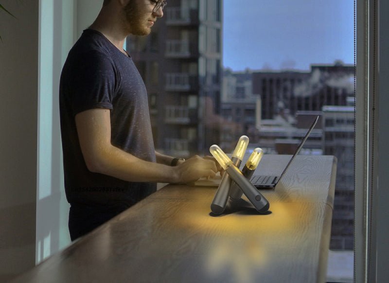 Hommfer – Lampe de Table LED Tactile Sans Fil pour le Salon - Hommfer