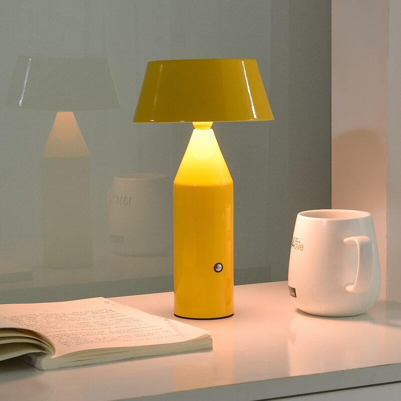 Hommfer - Lampe de Table Rechargeable en Métal - Hommfer