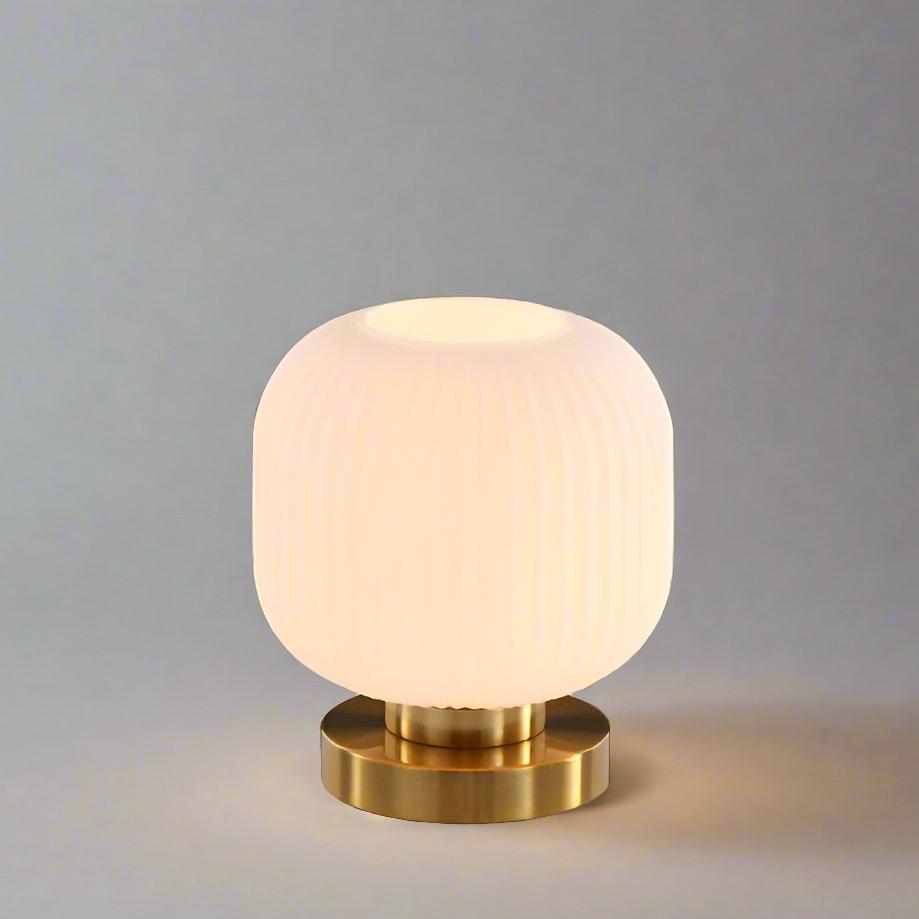 Hommfer – Lampe de Table Scandinave en Verre Ambre - Hommfer