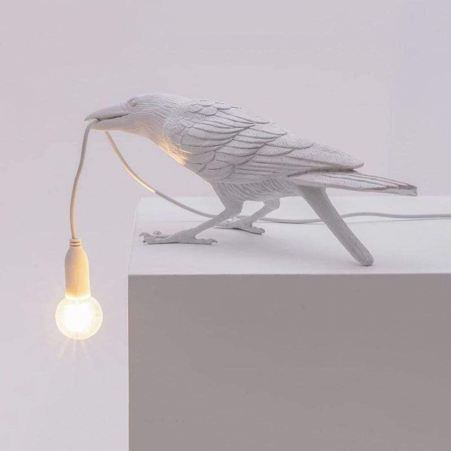 Hommfer – Lampe Oiseau Décorative en Résine - Hommfer