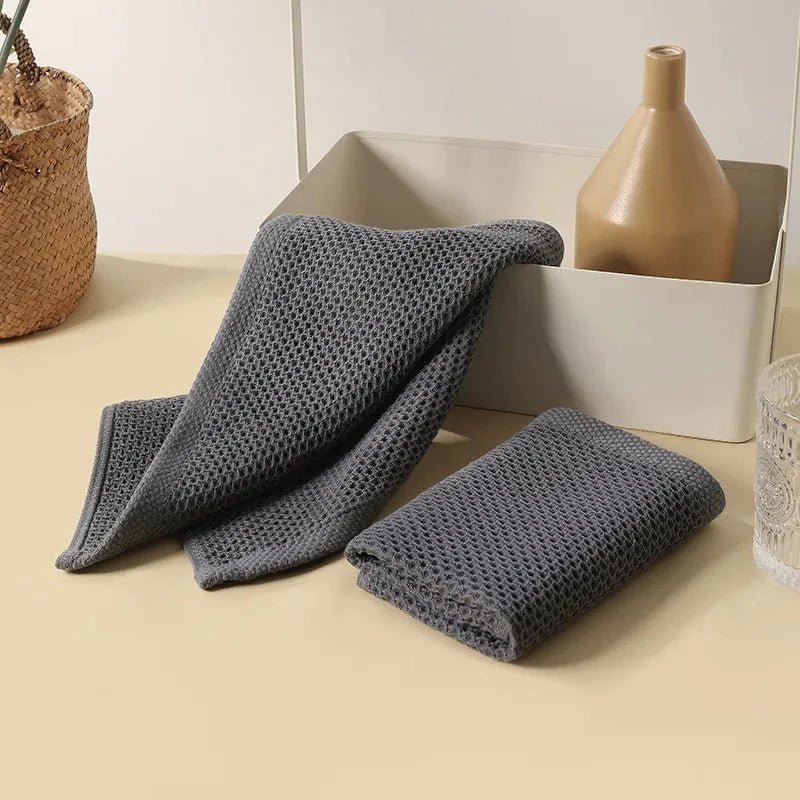 Hommfer – Lot de 6 Essuie - Mains en Coton Nid d’Abeille pour la Cuisine - Hommfer