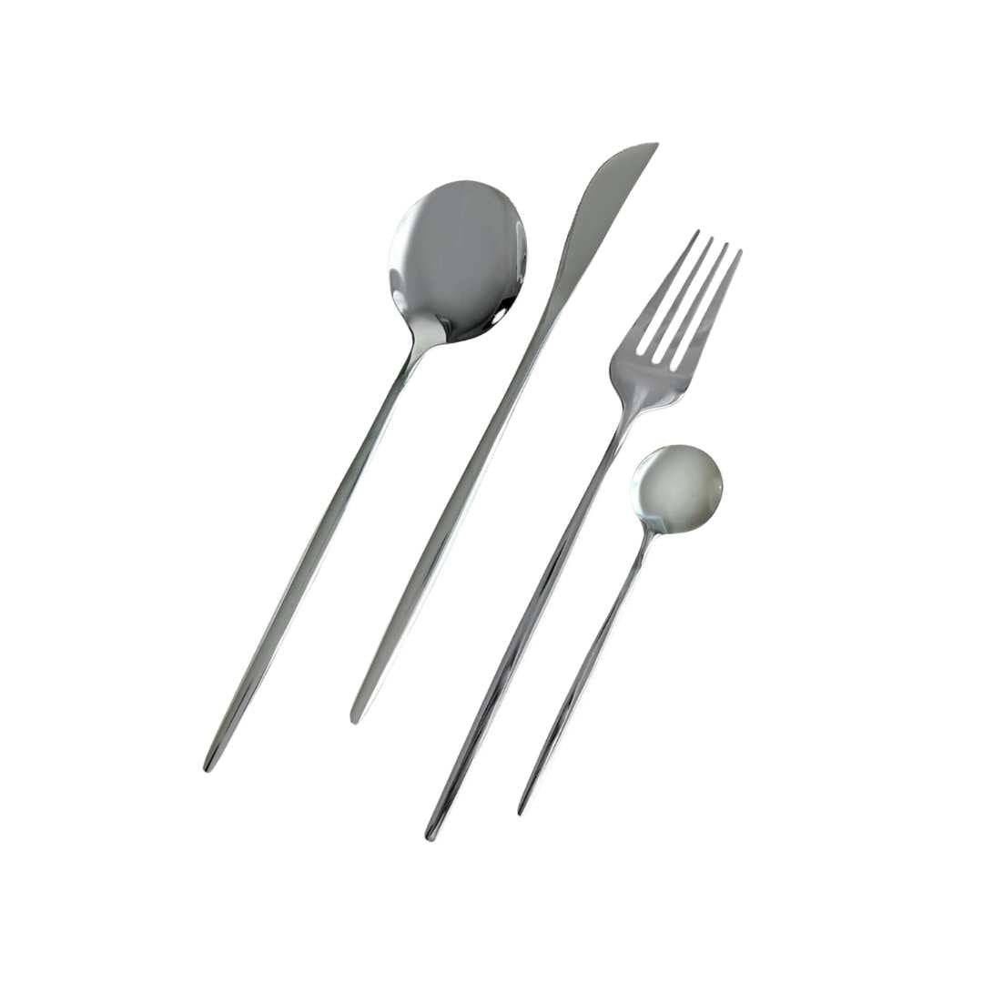 Hommfer – Ménagère Moderne Argentée pour la Cuisine - Hommfer