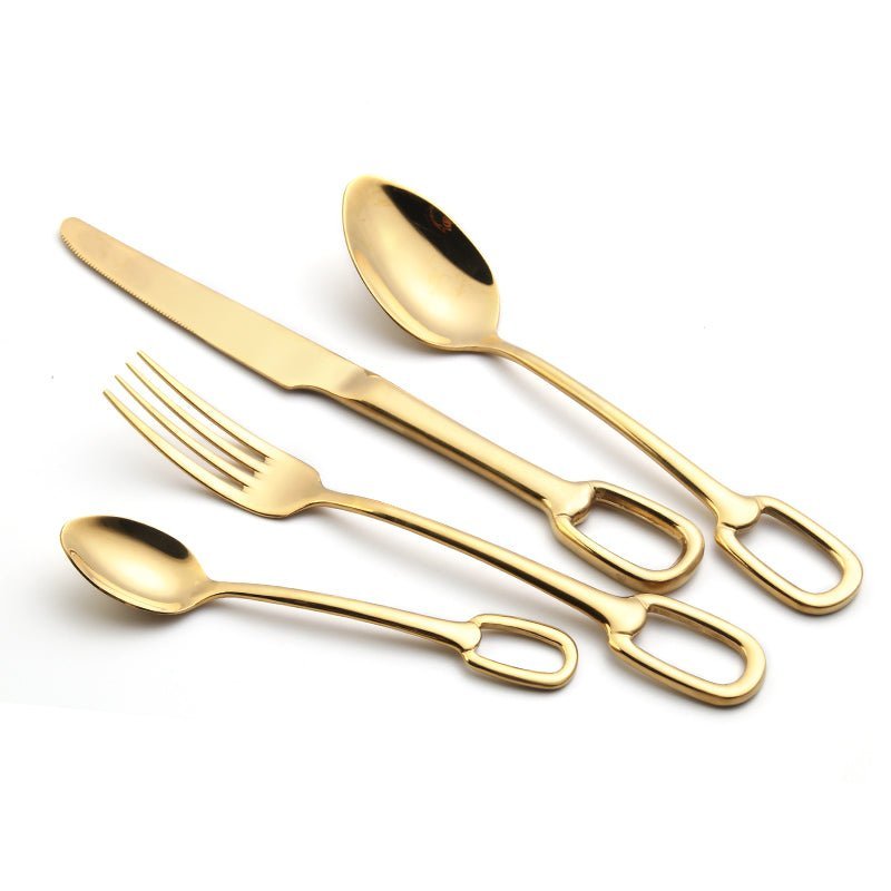 Hommfer – Ménagère Moderne avec Manche en Anneau pour la Cuisine - Hommfer