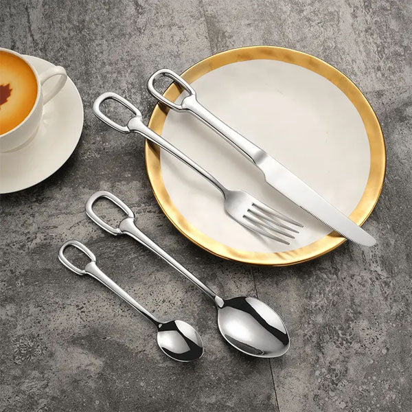 Hommfer – Ménagère Moderne avec Manche en Anneau pour la Cuisine - Hommfer