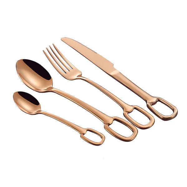 Hommfer – Ménagère Moderne avec Manche en Anneau pour la Cuisine - Hommfer