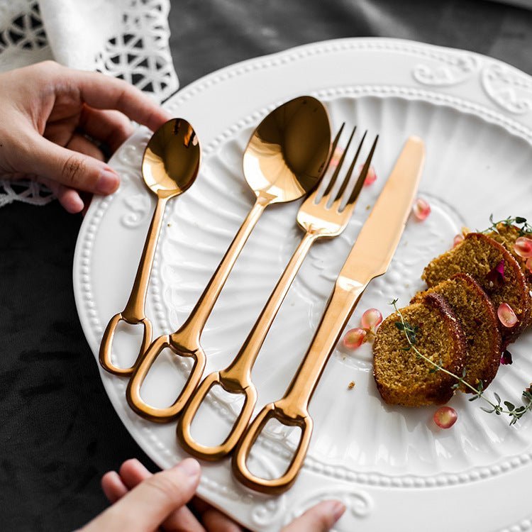 Hommfer – Ménagère Moderne avec Manche en Anneau pour la Cuisine - Hommfer