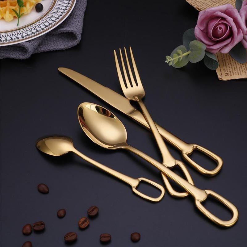 Hommfer – Ménagère Moderne avec Manche en Anneau pour la Cuisine - Hommfer