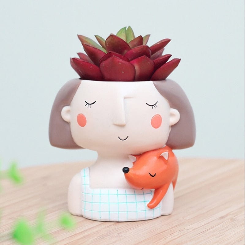 Hommfer – Mini Cache - pot Décoratif en Résine - Hommfer