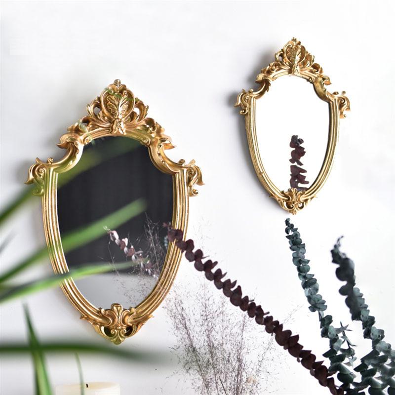 Hommfer – Miroir Décoratif Doré Style Vintage - Hommfer