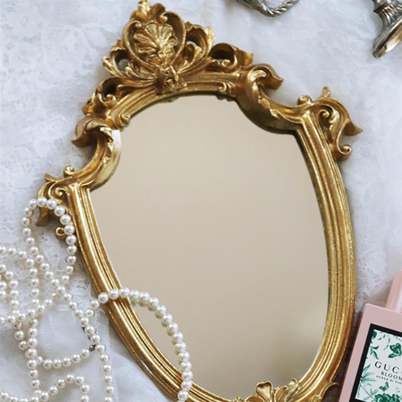 Hommfer – Miroir Décoratif Doré Style Vintage - Hommfer