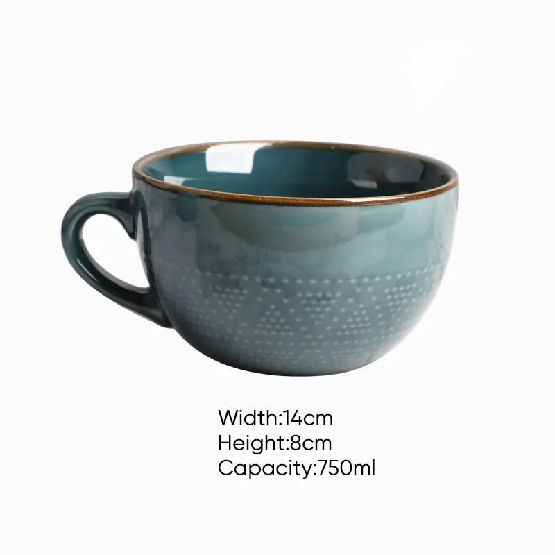 Hommfer – Mug en Céramique Colorée Wyatt à Motifs - Hommfer