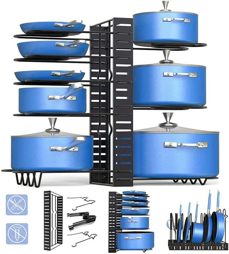 Hommfer - Organisateur de Casseroles et Poêles - Hommfer