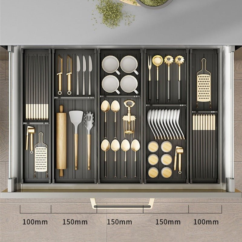 Hommfer – Organisateur de Tiroir en Aluminium pour Couverts - Hommfer