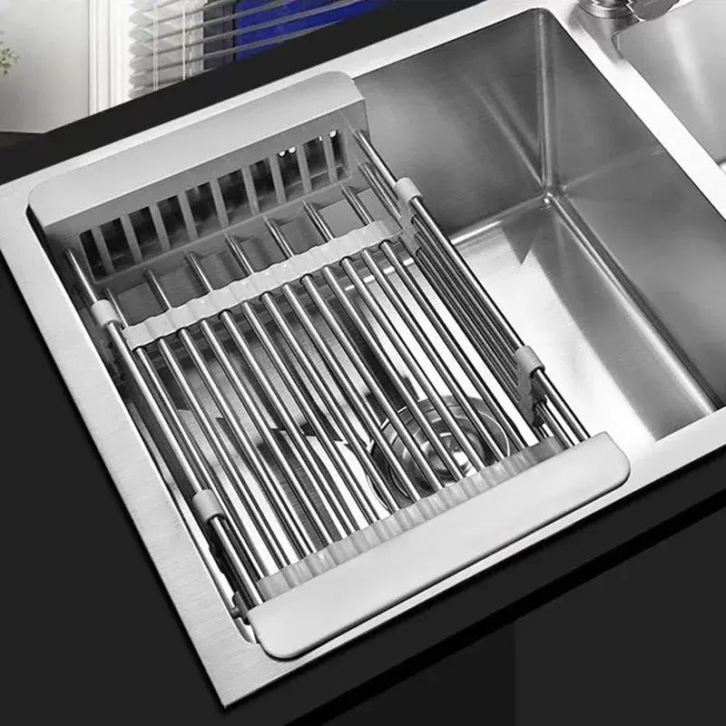 Hommfer – Panier de Drainage Extensible en Acier Inoxydable - Hommfer