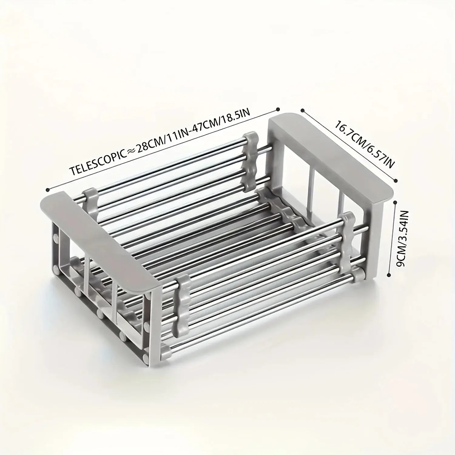 Hommfer – Panier de Drainage Extensible en Acier Inoxydable - Hommfer