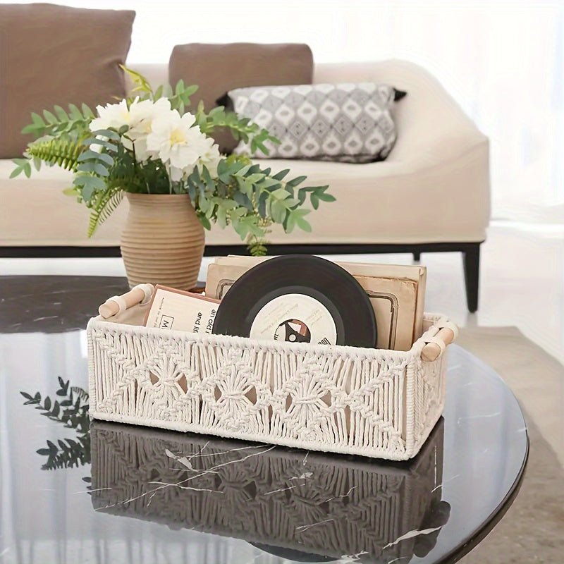 Hommfer – Panier de Rangement Tressé à la Main - Hommfer