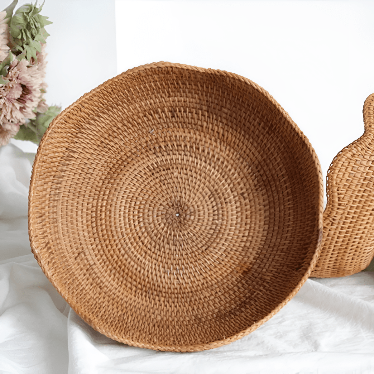 Hommfer – Panier Tressé en Rotin pour Fruits et Légumes - Hommfer