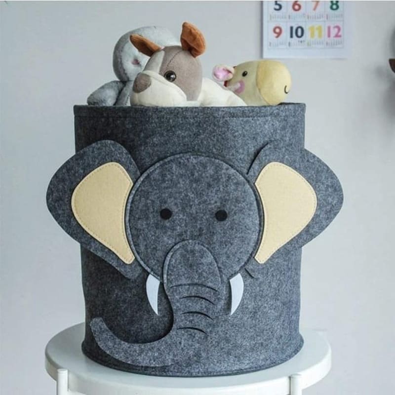 Hommfer – Paniers de Rangement Animaux en Tissu pour Chambre d'Enfant - Hommfer